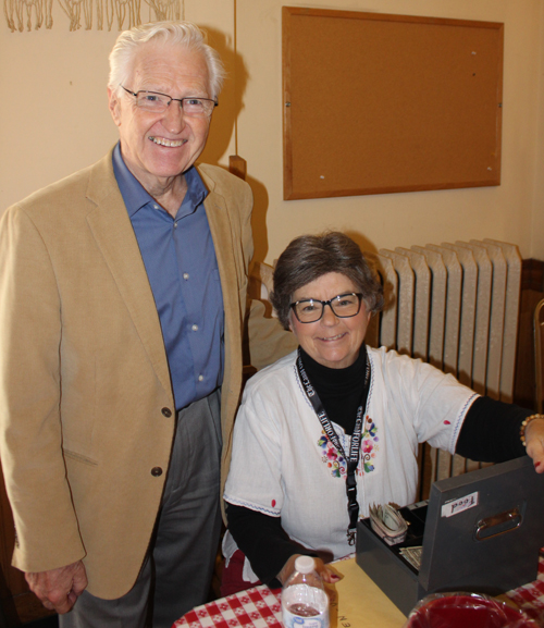 Dr. Stan Bohanek with Fran Burik