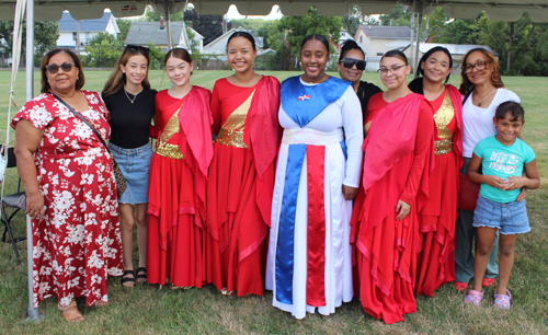 Dominican Festival attendees