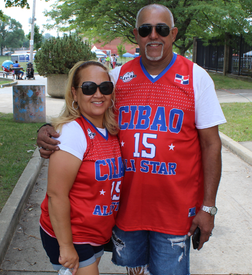 Dominican Festival attendees