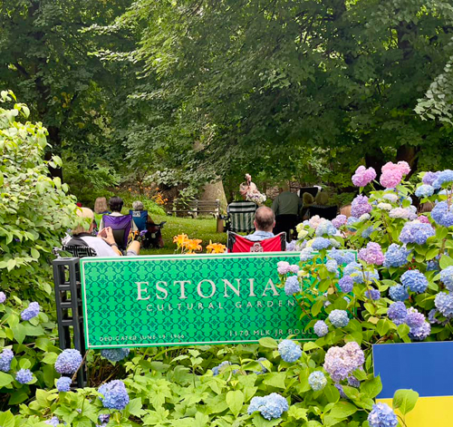 Estonian Cultural Garden on Victory Day