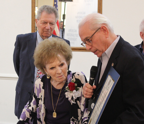 Irene Morrow and Councilman Mike Polensek