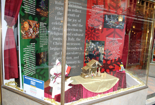 Christmas in Italy display