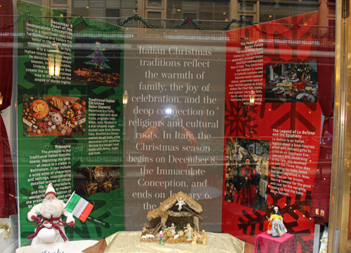 Christmas in Italy display