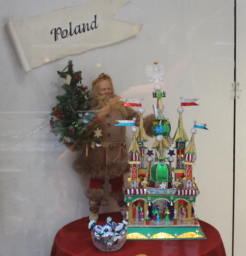 Christmas in Poland display