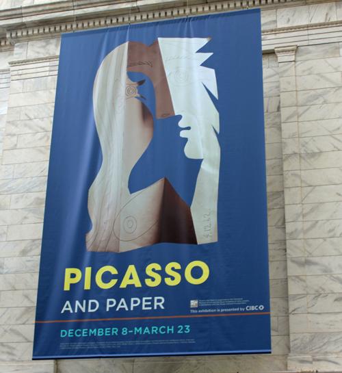 Picasso and Paper CMA Atrium Banner