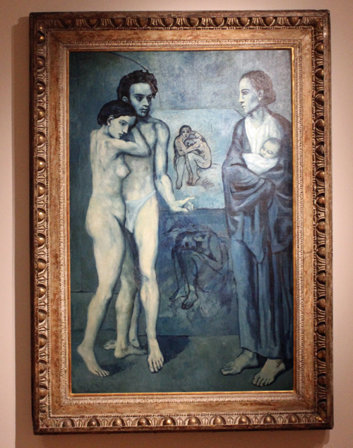 Cleveland Museum of Arts La Vie (1903), from Picassos Blue Period