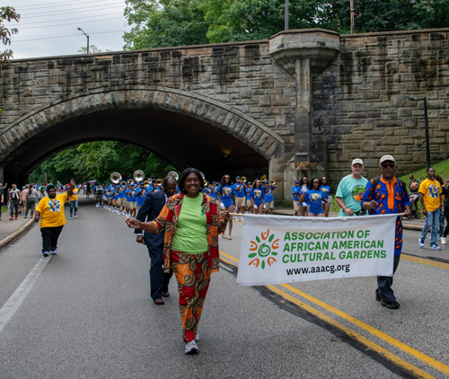 African American Garden at 2024 One World Day Parade of Flags