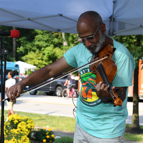 African American Garden at 2024 One World Day Obie Shelton