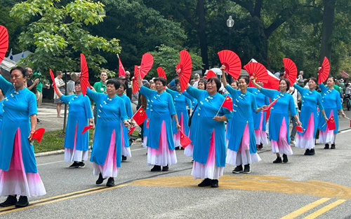 Chinese Garden at 2024 One World Day Parade of Flags