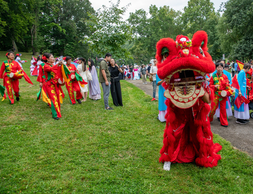 Chinese Garden at 2024 One World Day Parade of Flags