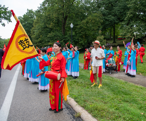 Chinese Garden at 2024 One World Day Parade of Flags