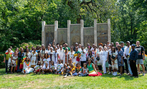 Ethiopian Cultural Garden  on One World Day 2024