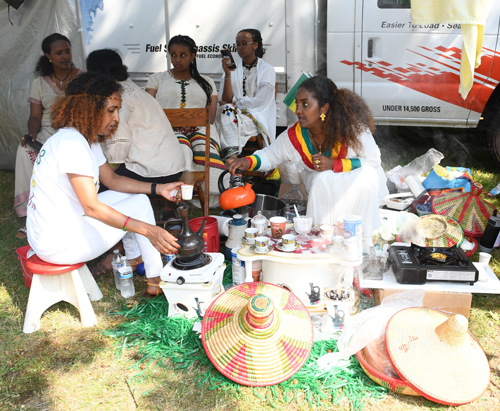 Ethiopian Cultural Garden  on One World Day 2024