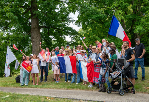 French Garden in the Parade of Flags at One World Day 2024