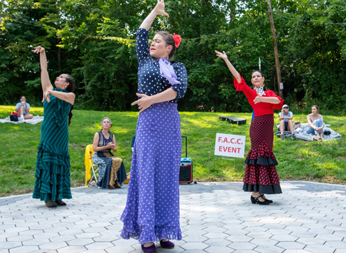 Abrepaso Flamenco in the French Cultural Garden