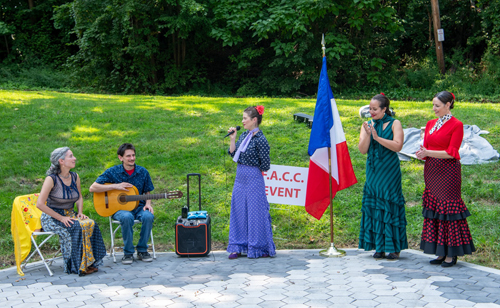 Abrepaso Flamenco in the French Cultural Garden