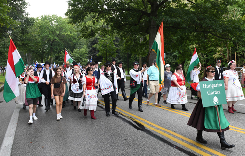 Hungarian Garden in Parade of Flags 2024