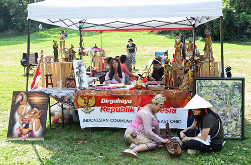 Indonesian Community at 2024 One World Day in Cleveland