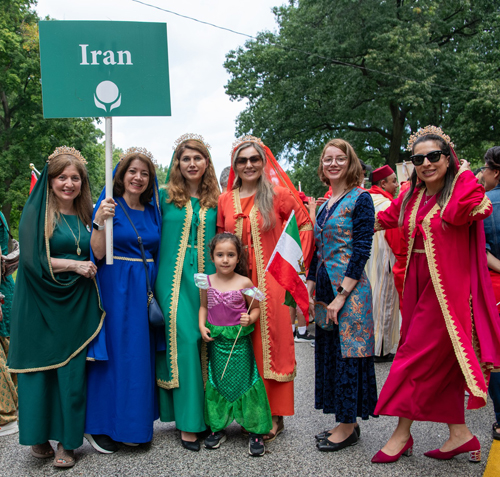 Iranian community in Cultural Gardens on One World Day 2024