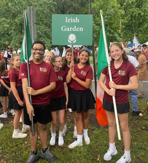 Irish Cultural Garden on One World Day in Cleveland 2024