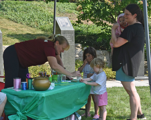 Irish Cultural Garden on One World Day in Cleveland 2024