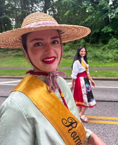 Italian Cultural Garden in Parade of Flags on One World Day 2024