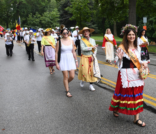 Italian Cultural Garden in Parade of Flags on One World Day 2024