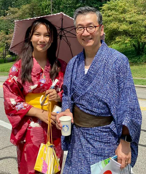 Japanese community in the Parade of Flags on One World Day 2024