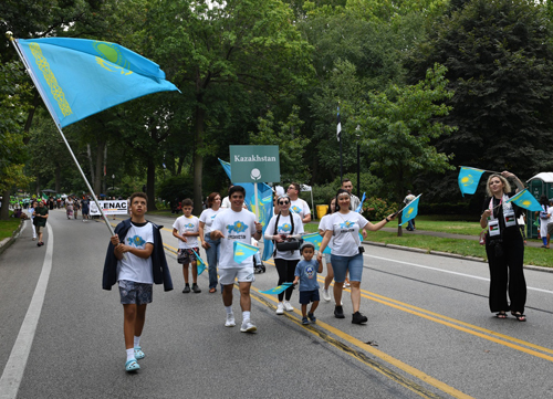 Kazakh Community in the Parade of Flags on One World Day 2024