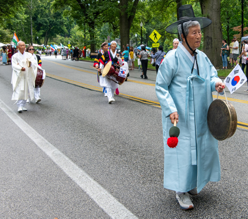 Korean Cultural Garden in the Parade of Flags on One World Day 2024