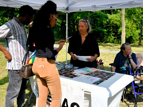 Native American Cultural Garden  on One World Day 2024