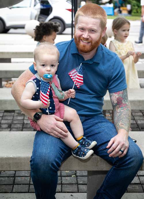 New citizens at Naturalization Ceremony at One World Day