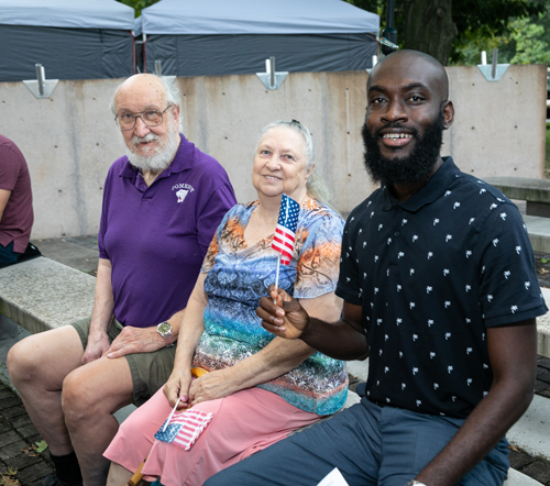 New citizens at Naturalization Ceremony at One World Day