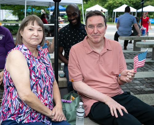 New citizens at Naturalization Ceremony at One World Day