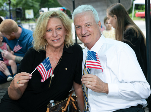 New citizens at Naturalization Ceremony at One World Day