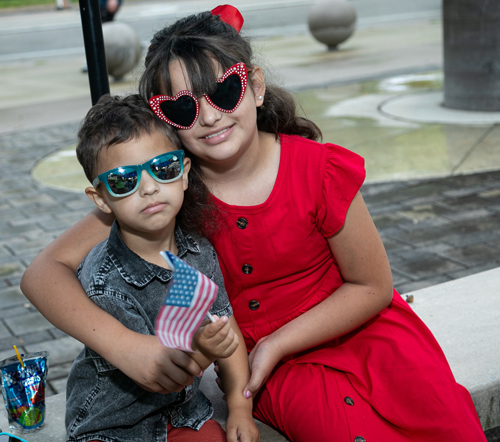 New citizens at Naturalization Ceremony at One World Day