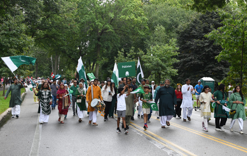 Pakistani community in Parade of Flags at One World Day 2024