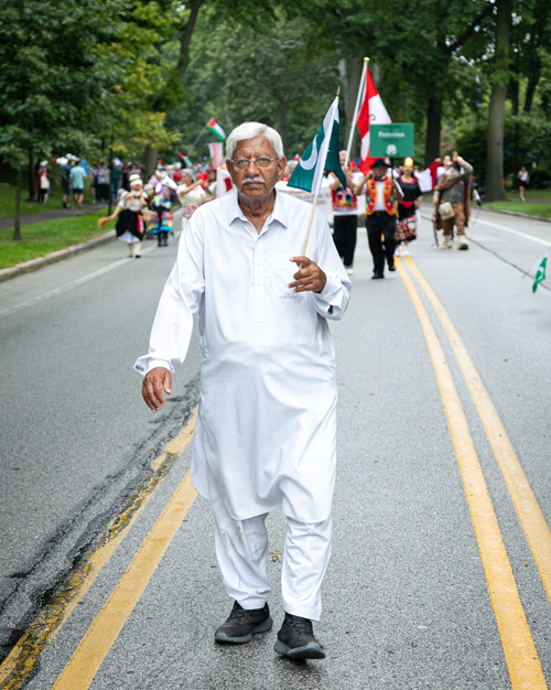 Pakistani community in Parade of Flags at One World Day 2024