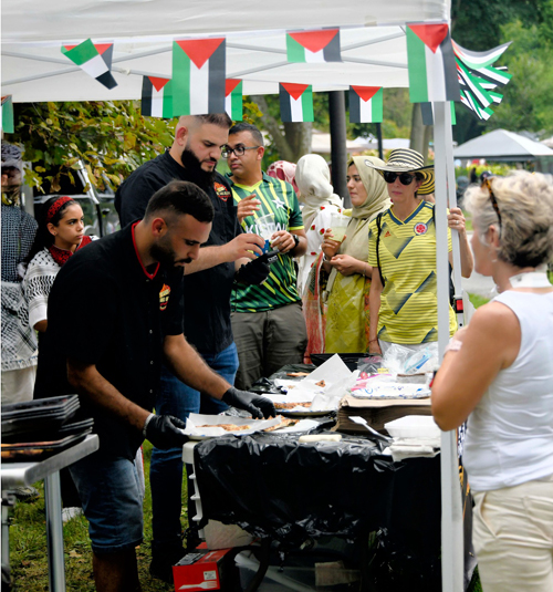 Palestinian Cultural Garden on One World Day