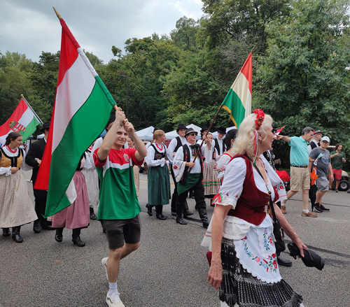 Hungarian Garden in Parade of Flags 2024