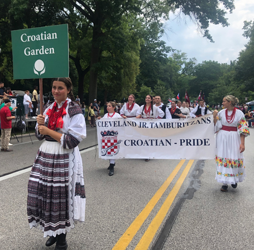 Croatian Cultural Garden in Parade of Flags on One World Day