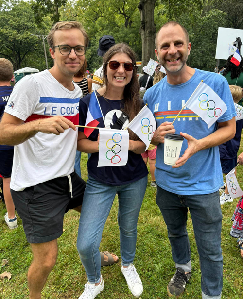 French Garden in the Parade of Flags at One World Day 2024