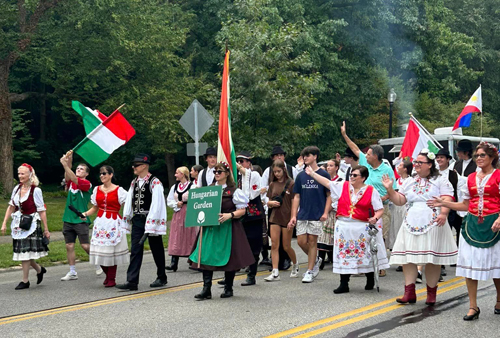 Hungarian Garden in Parade of Flags 2024