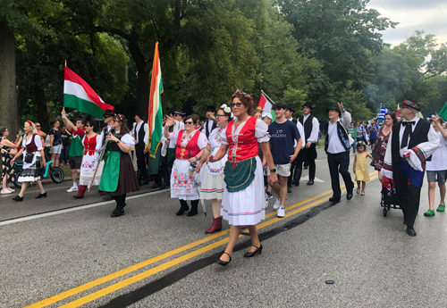 Hungarian Garden in Parade of Flags 2024