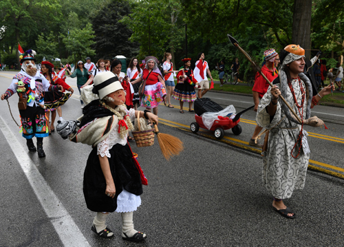 Peruvian Cultural Garden in Parade of Flags on One World Day 2024