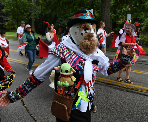 Peruvian Cultural Garden in Parade of Flags on One World Day 2024