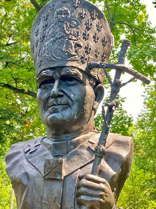 John Paul II in Polish Cultural Garden on One World Day 2024