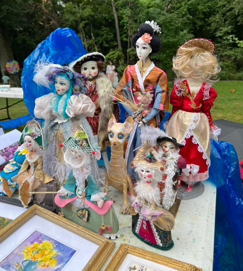 Russian Cultural Garden  on One World Day 2024 - dolls