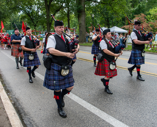 Scottish Garden in the Parade of Flags at One World Day 2024