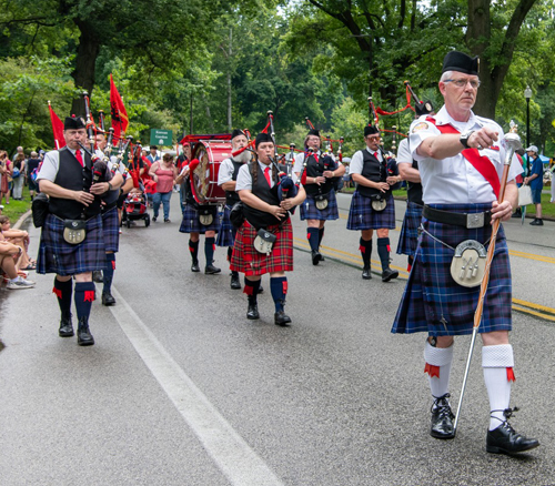 Scottish Garden in the Parade of Flags at One World Day 2024